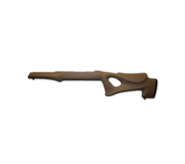 Hogue 10-22 Tactical Thumbhole Stock .920 Barrel Channel Earth Tan OverMolded Rubber